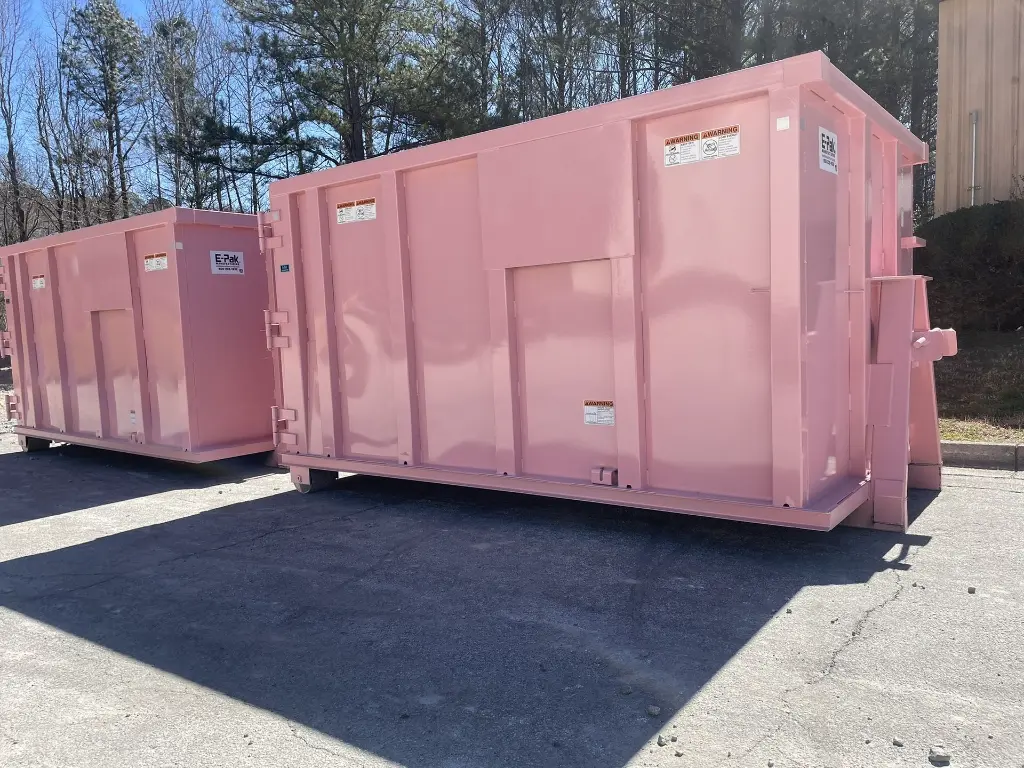 New 21 yard dumpster