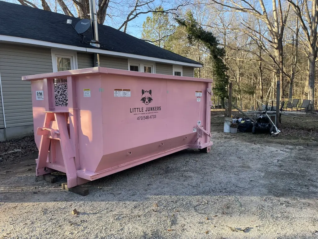 16 yard Dumpster w/ logo